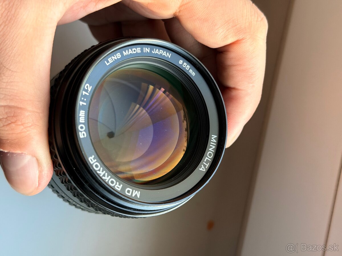 ✅ Minolta MD rokkor 50 mm 1,2 f - 2