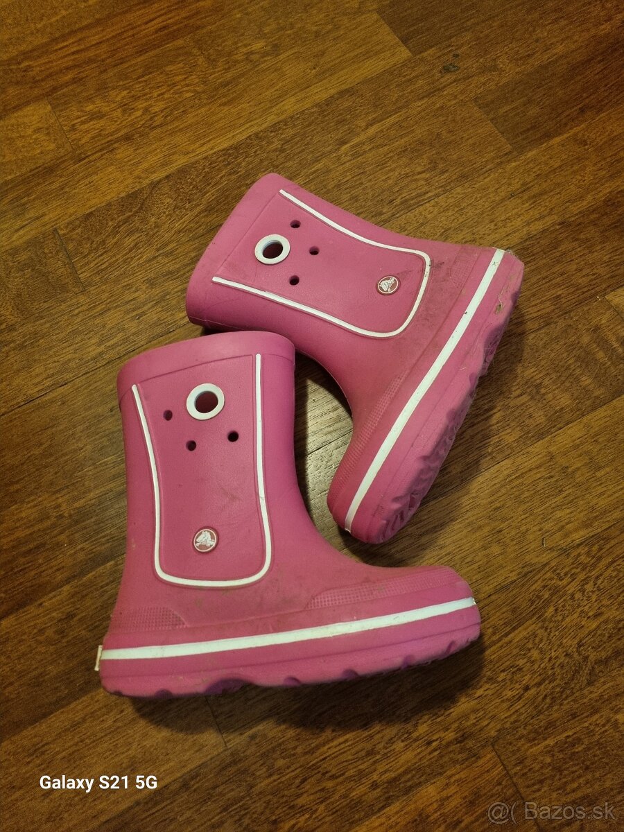 Darujem gumaky crocs vel. 32-34 pre dievca - 2