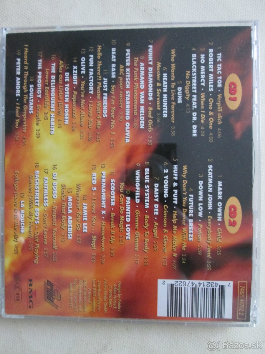 NACHTSCHICHT, BOOM 97, 98 , in the mix (2CD) - 2