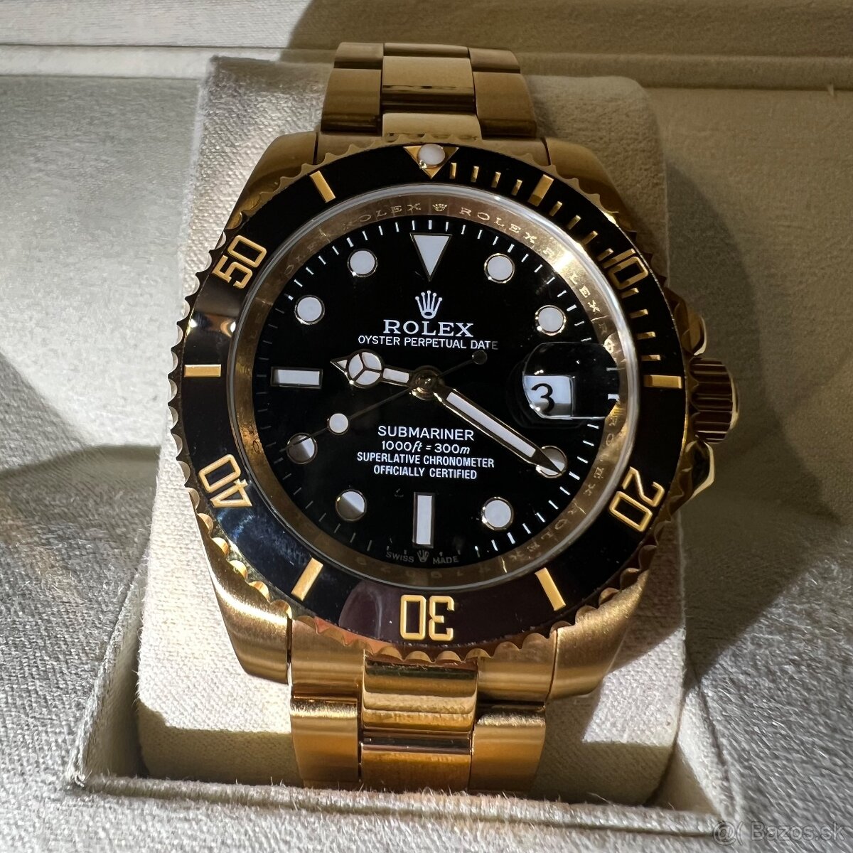 Rolex submariner zlaté - 2