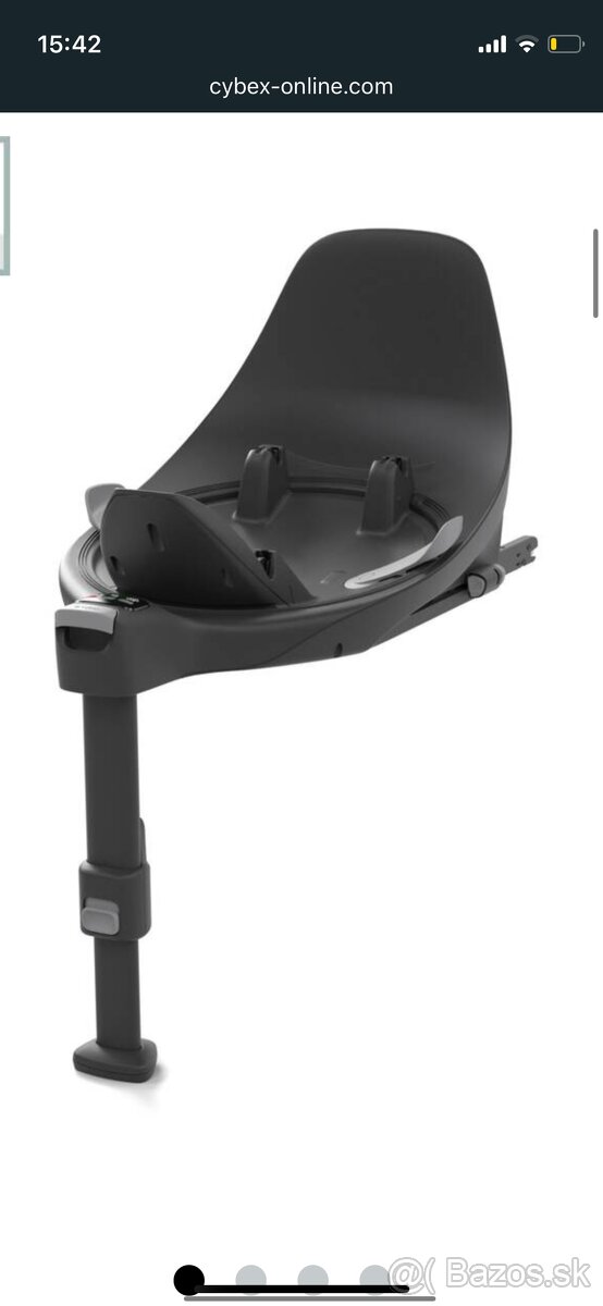 Cybex vajicko flowers plus rotacna zakladna - 2