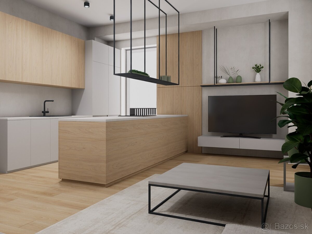 3-izbový byt TYP ,,A" v TRIKOTE VO VRBOVOM, 73,24 m2, - 2