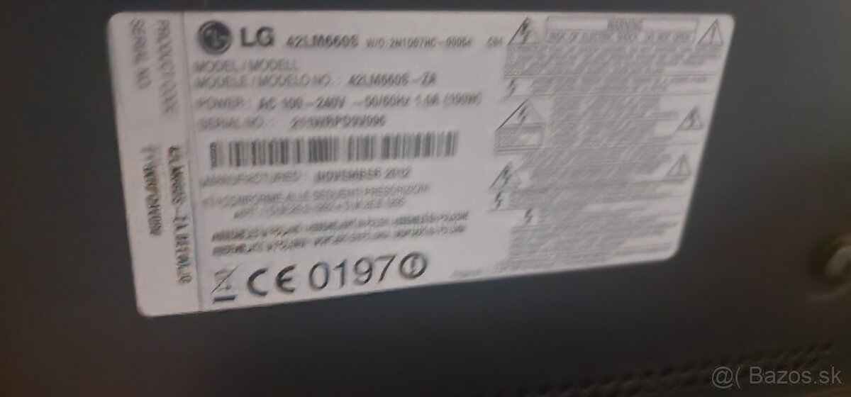 LG 42LM6606 - 2