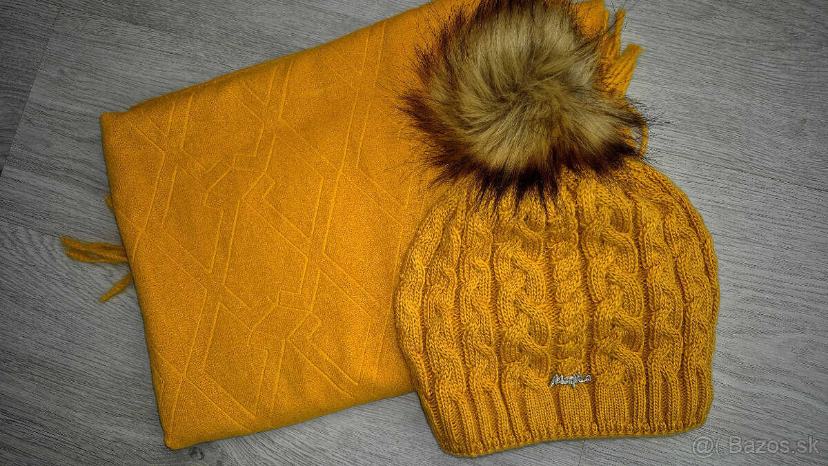 Nová čiapka + šál - 2