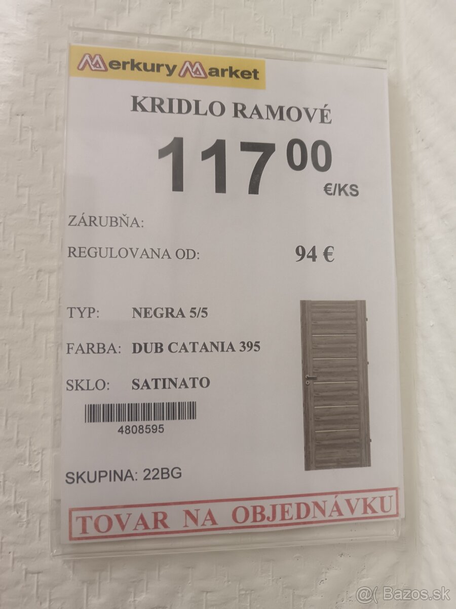 Nové dvere Dub catania - 2