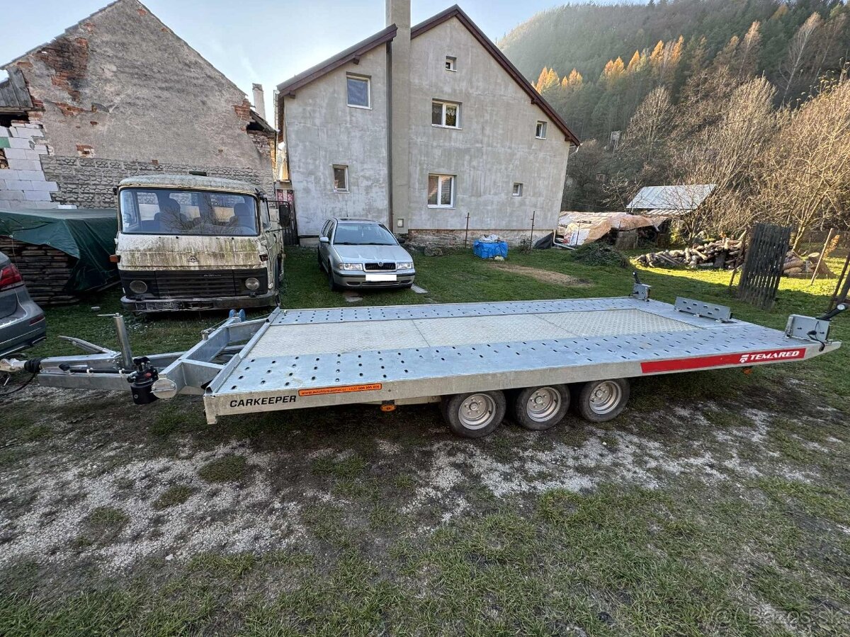 Predám príves Temared Carkeeper 3500, výklopný - 2
