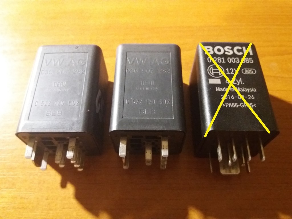 Riadiaca jednotka žhavenia - octavia 2, golf5, Passat B6 - 2