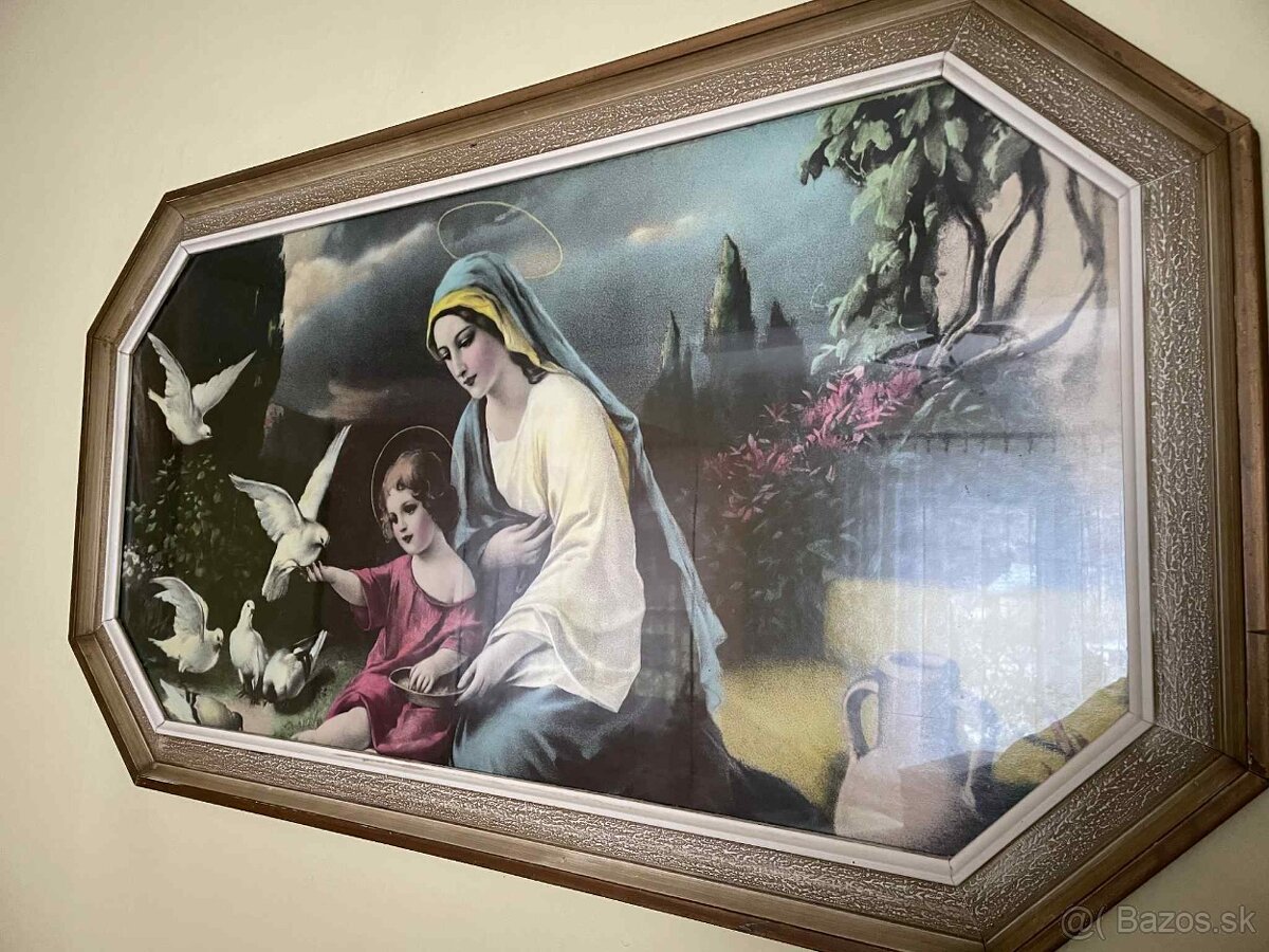 Retro obraz sväty - 2