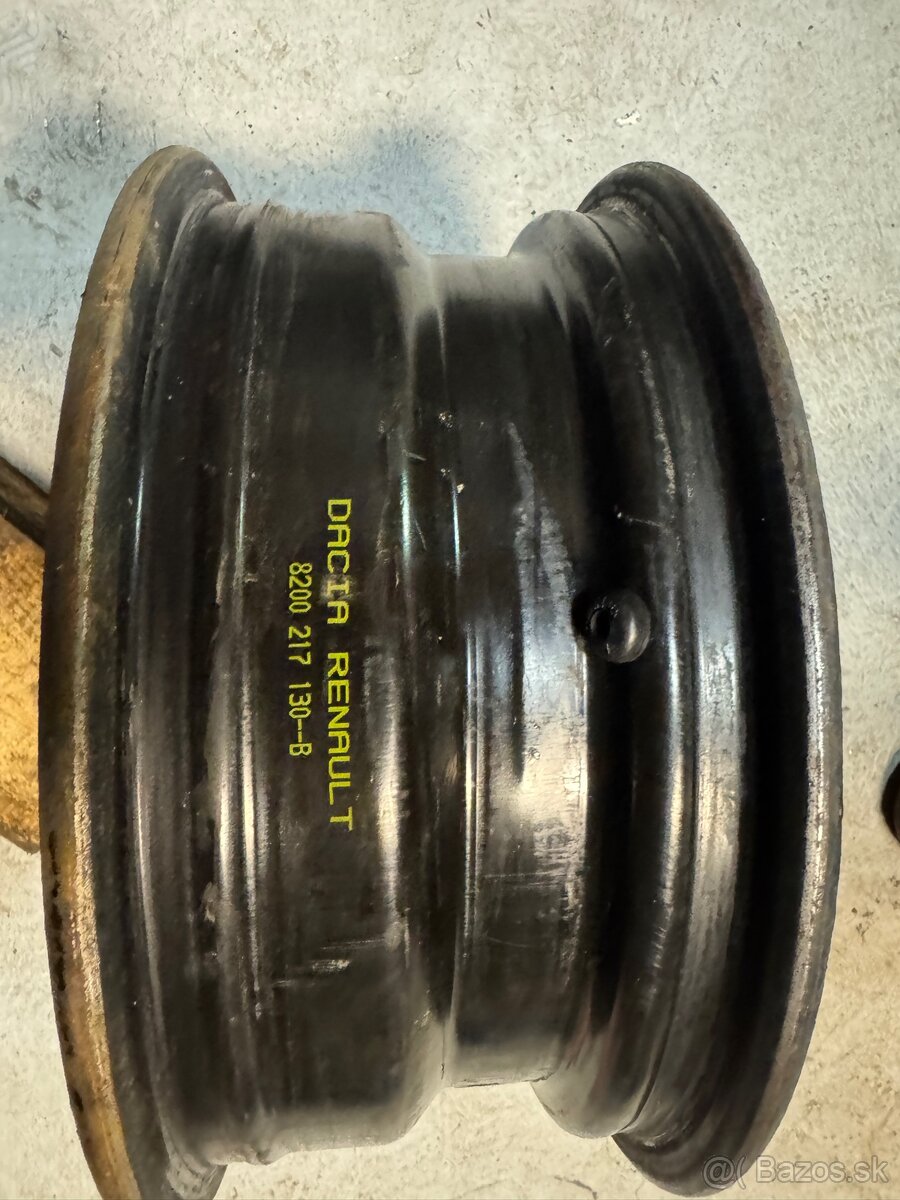 Dacia plechové disky 4x100 R15 - 2