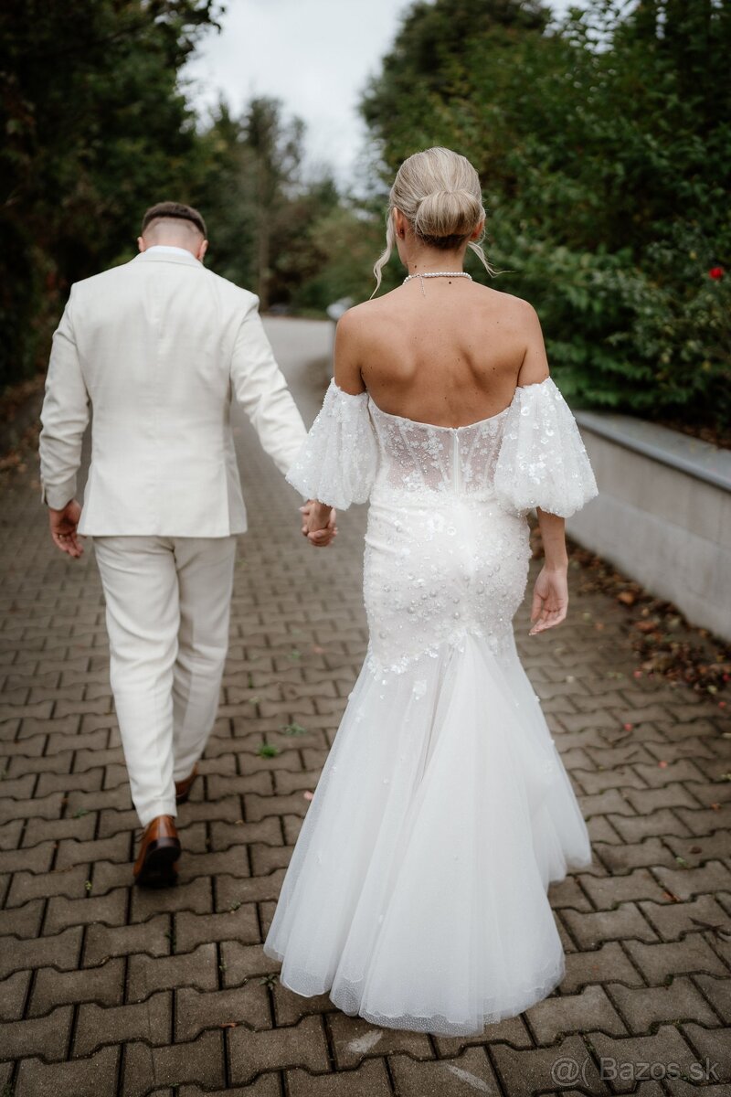 Luxusné svadobné šaty - 2