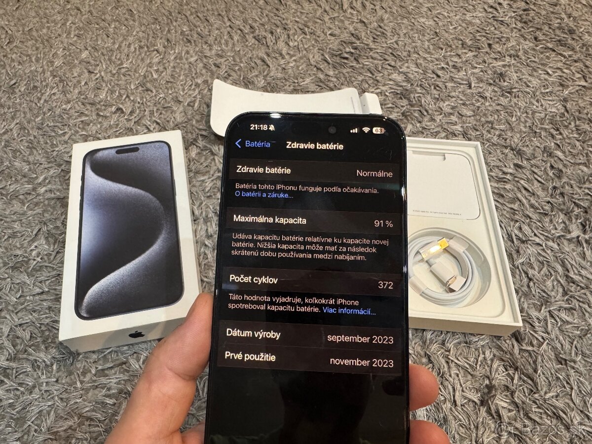 TOP iPhone 15 Pro Max, 256gb - 2