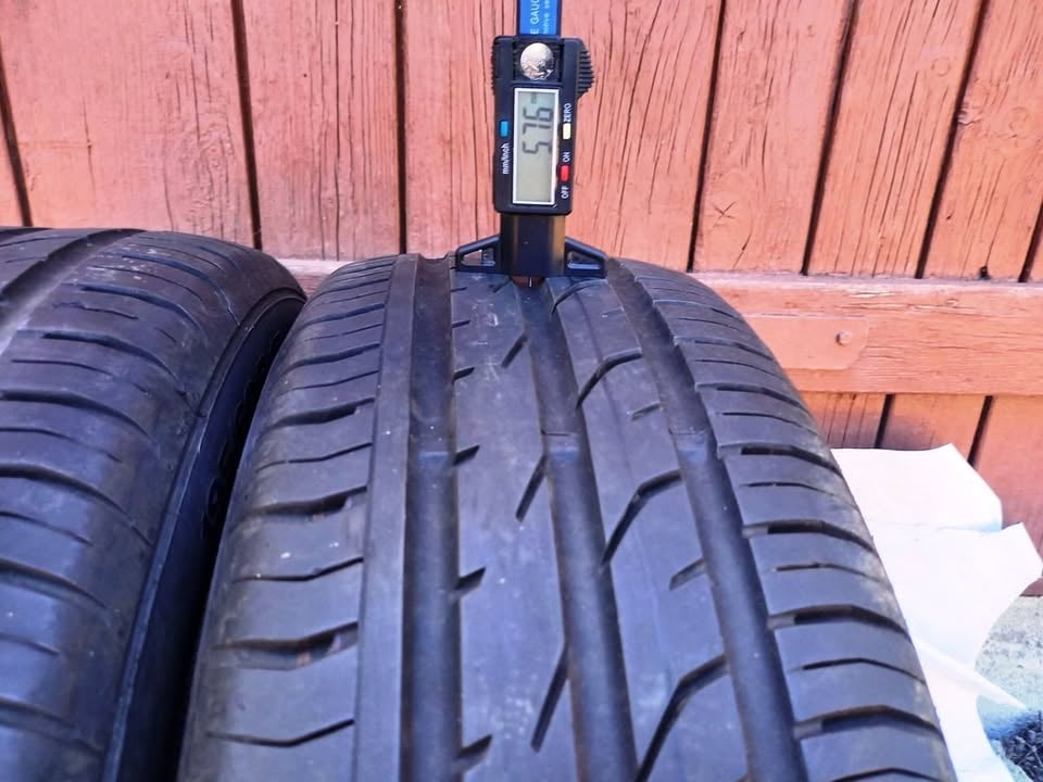 195/60 R15 2ks Letné Continental 5.5mm - 2