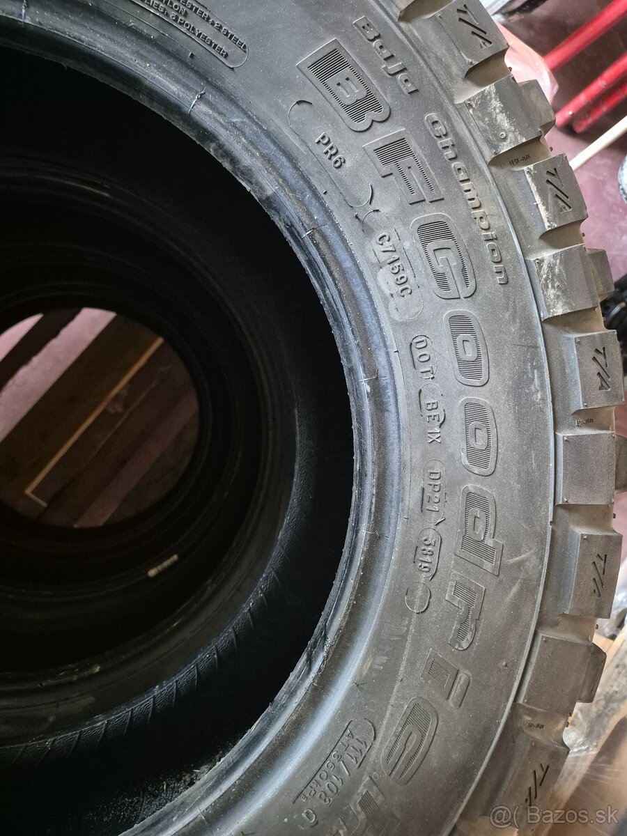 Pneumatiky na Jeep Wrangler 255/75 R17 M+S