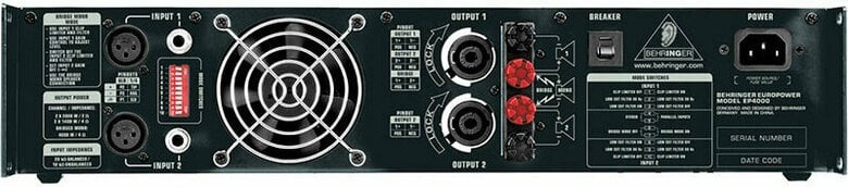 Predám koncový zosilovač behringer ep4000 - 2