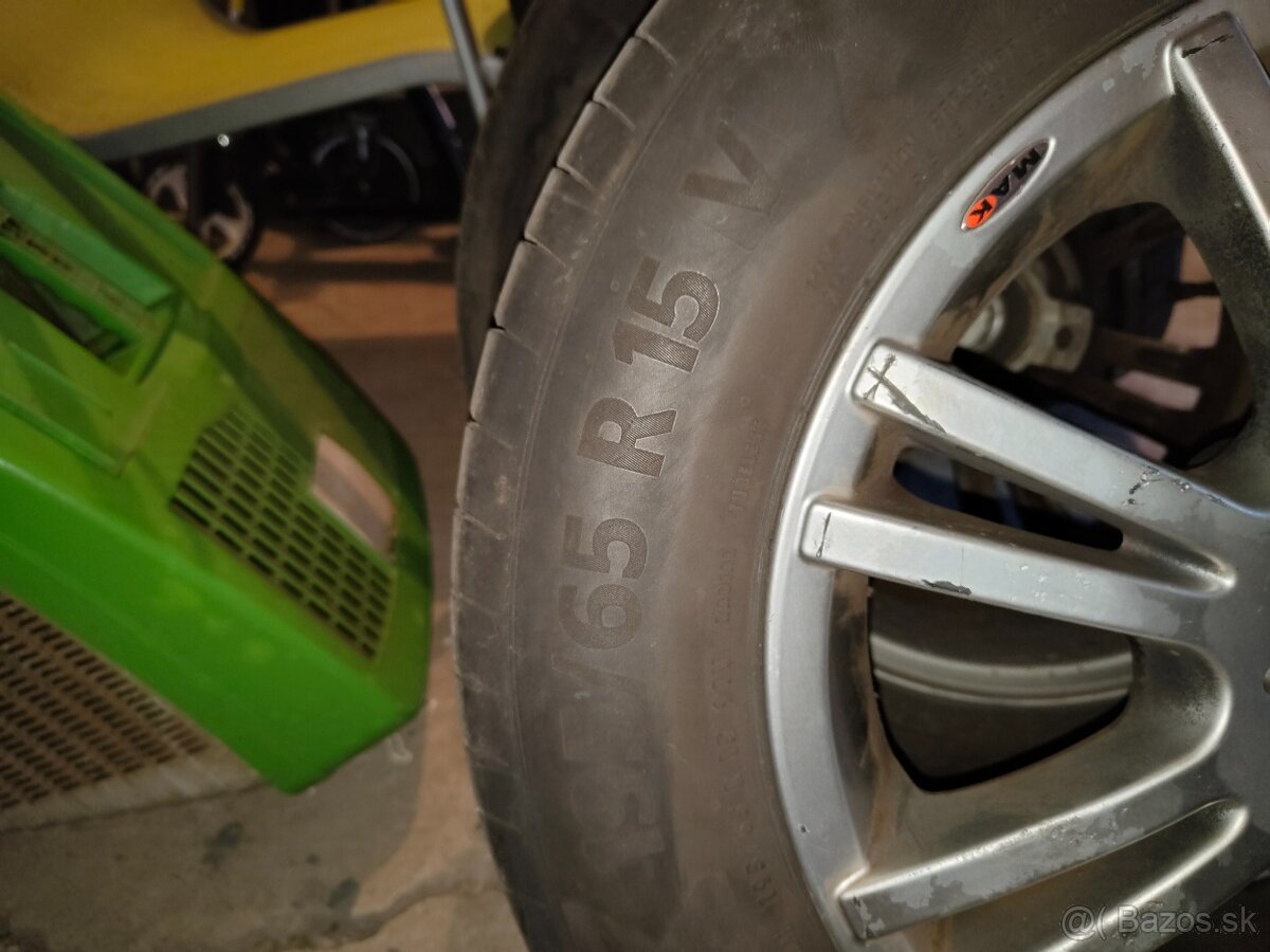 Predam alu disky + pneu Peugeot 307 - 2