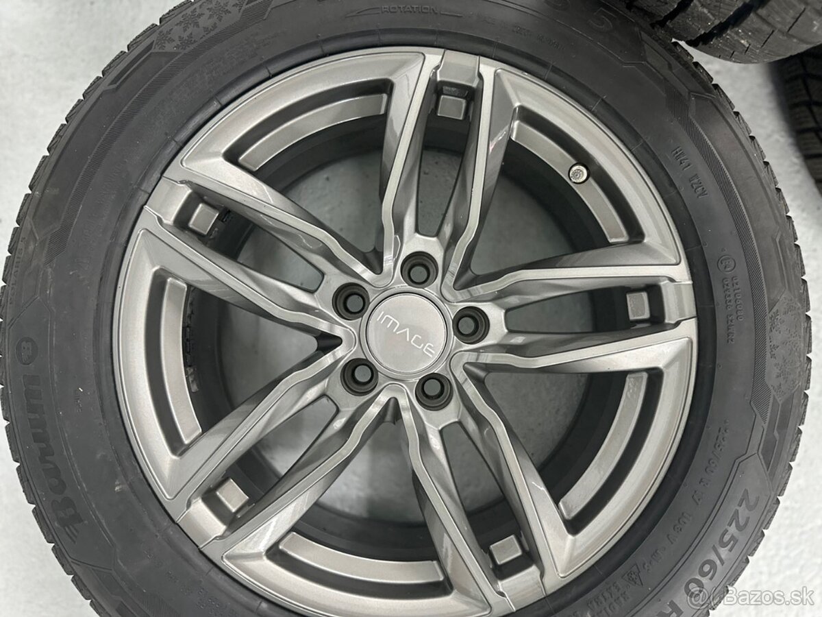 17 zimne kolesa Jeep Compass 225/60 R17 5x110 - 2