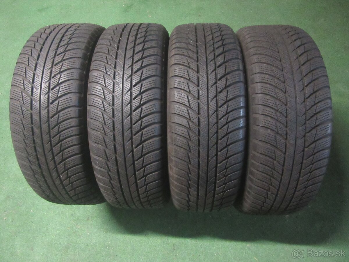Zimné kolesá T-ROC rozteč 5x112 ET43 + 205/60R16 bridgstone - 2