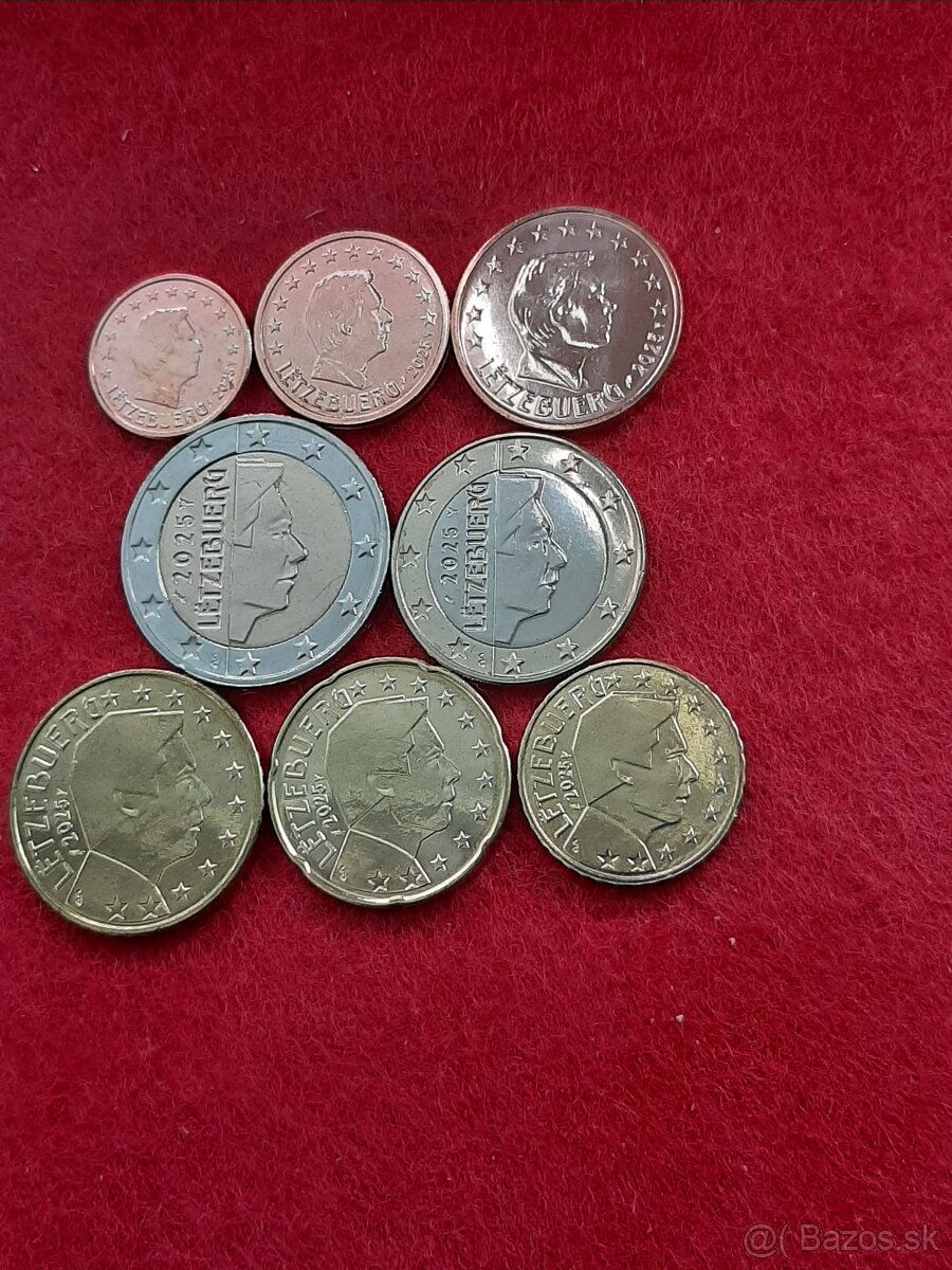 Sada minci Luxemburgsko 2024,2025, - 2