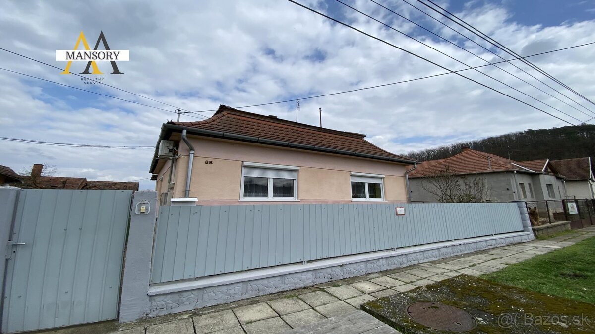 Na predaj 3 izbový rodinný dom na pozemku 2 138 m2 za 60 00 - 2