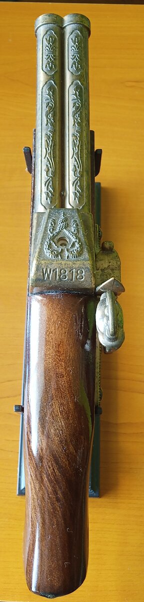 Zapaľovač pištol W1818 Replika Kópia Kresadlový Perkusný - 2