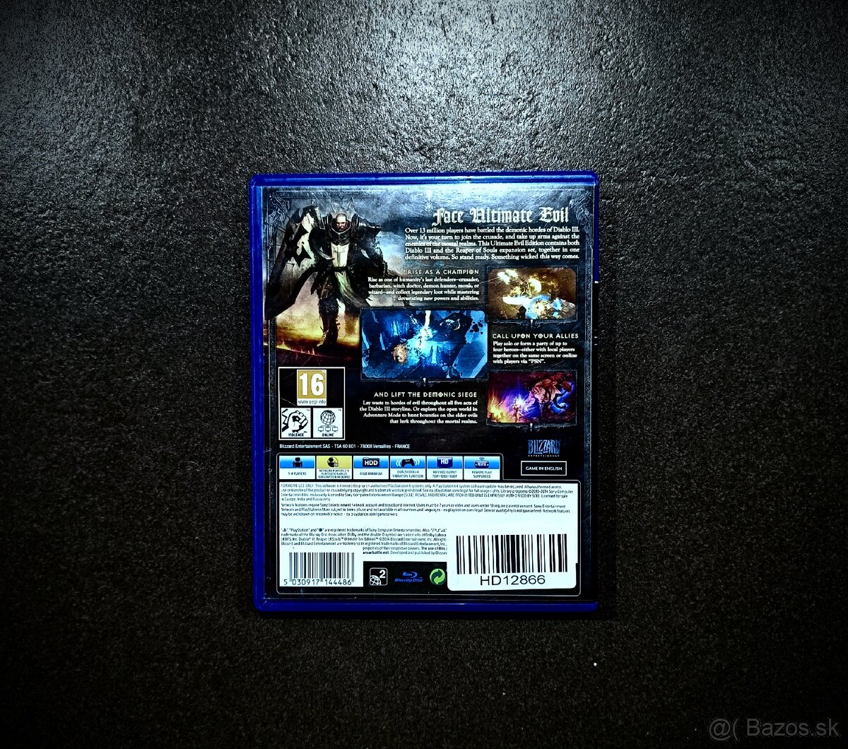 DIABLO III - PS4 - 2