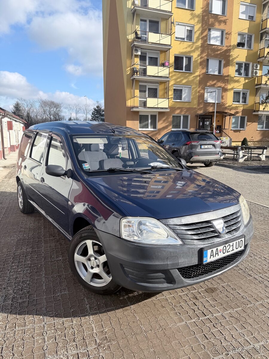 Dacia logan 1.4mcv, benzin+plyn - 2