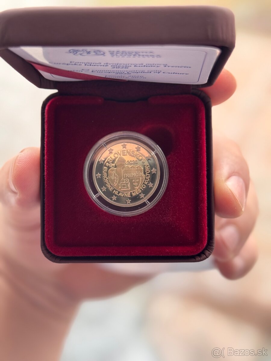 2€ minca Trenčín - 2