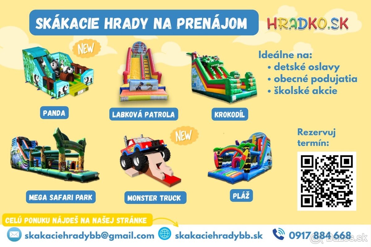 Skakaci hrad, penova party - 2