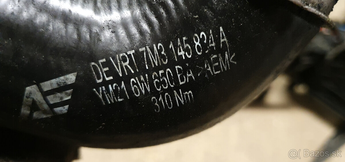 hadice, trubky, VW sharan AUY - 2