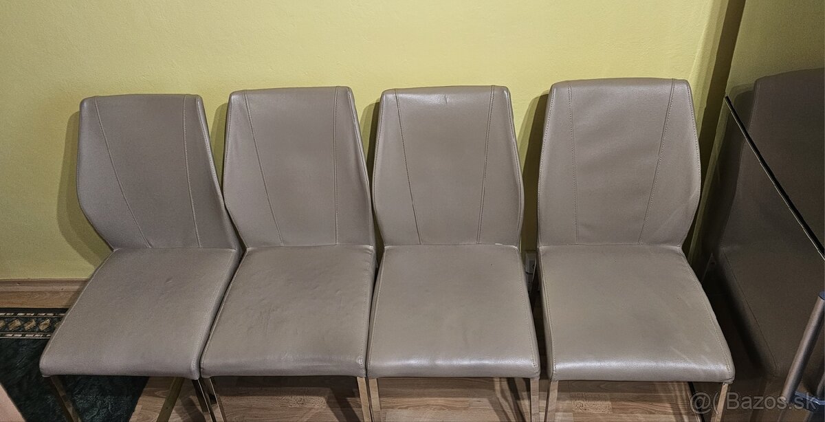 Kuchynské stoličky hnedé - 2