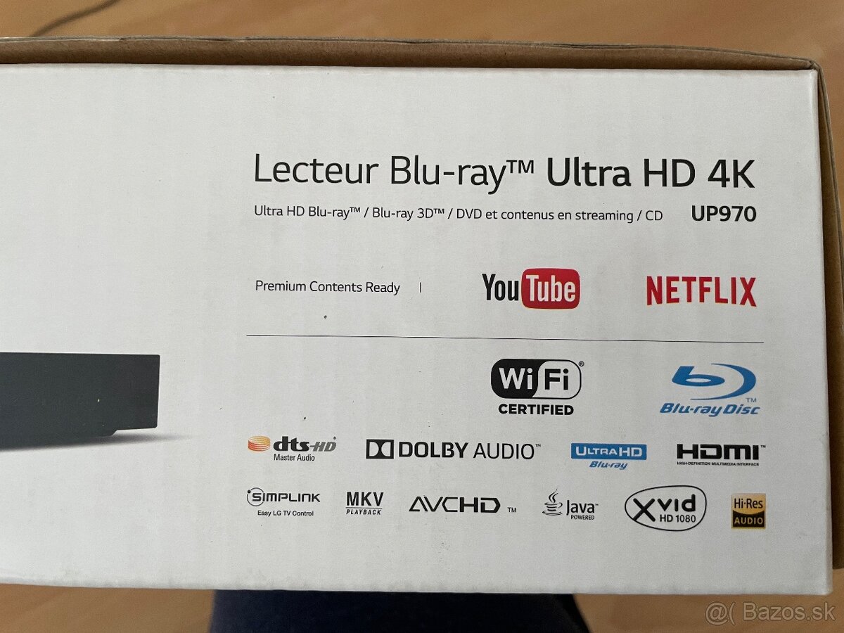 Prehravac LG Blue-ray 4K UP970 - 2