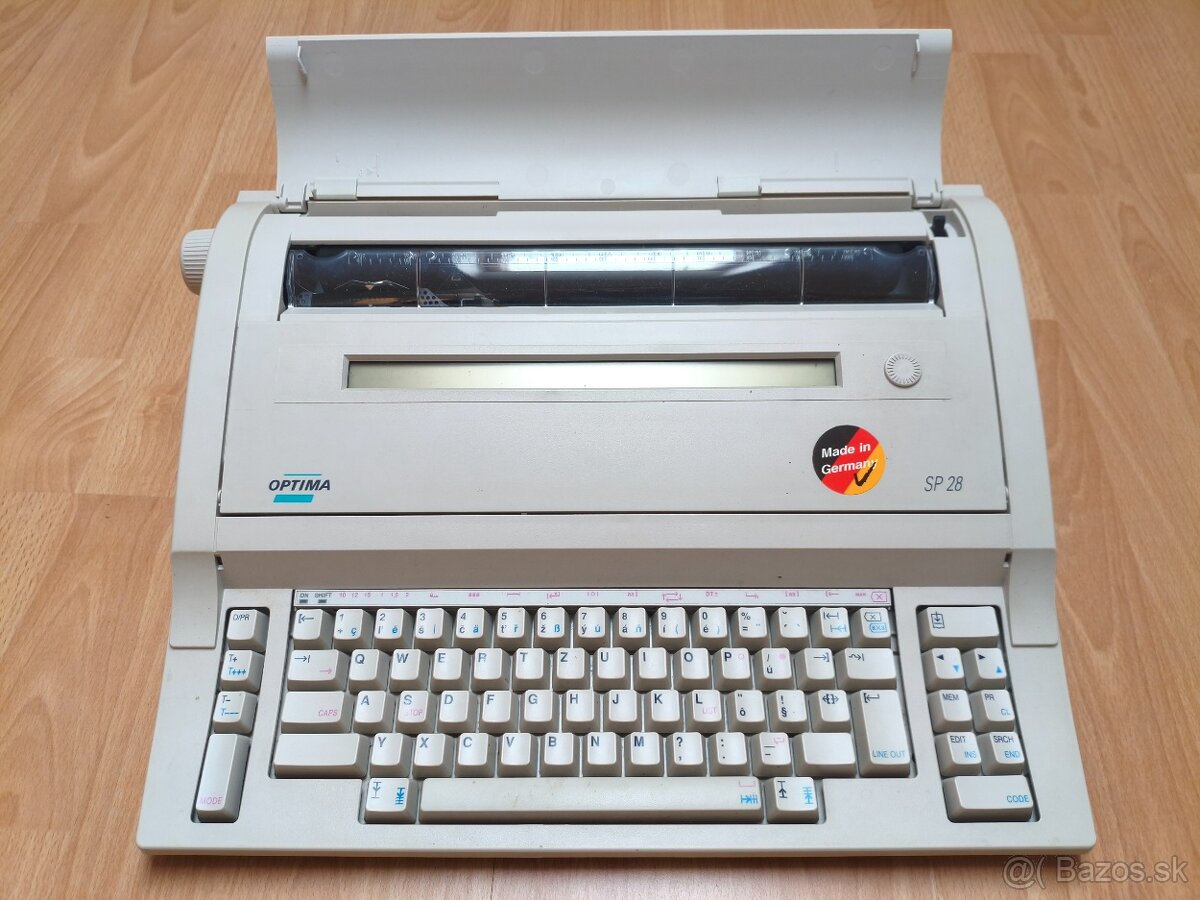 Elektrický písací stroj Optima SP28 - 2