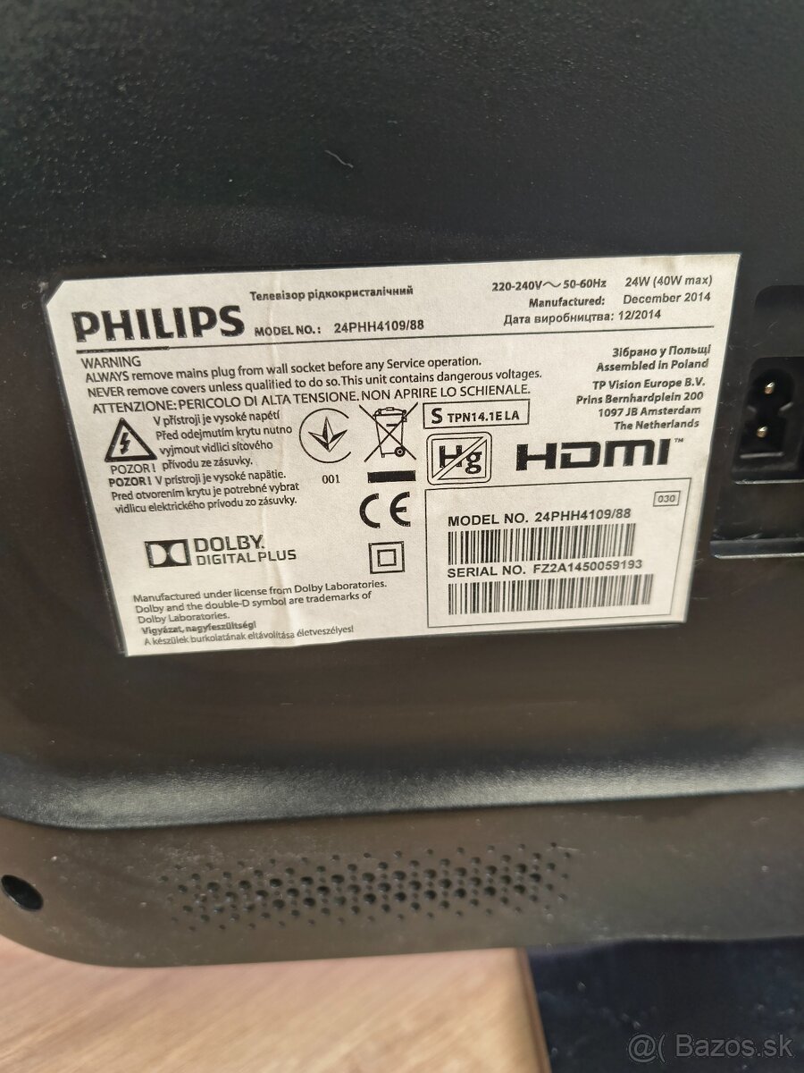 Philips 24 LED televízor - 2