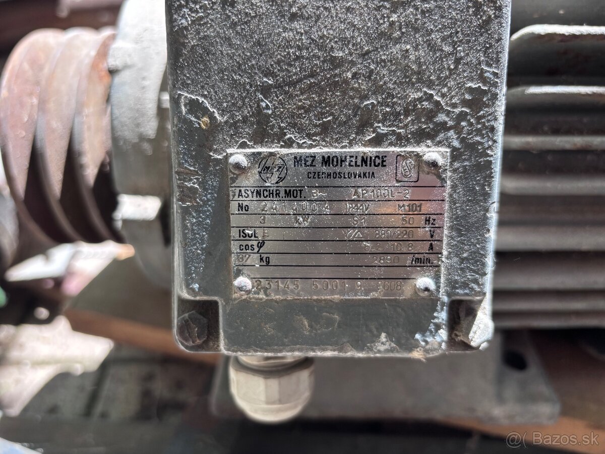 3kw motor mez mohelnice 37kg - 2