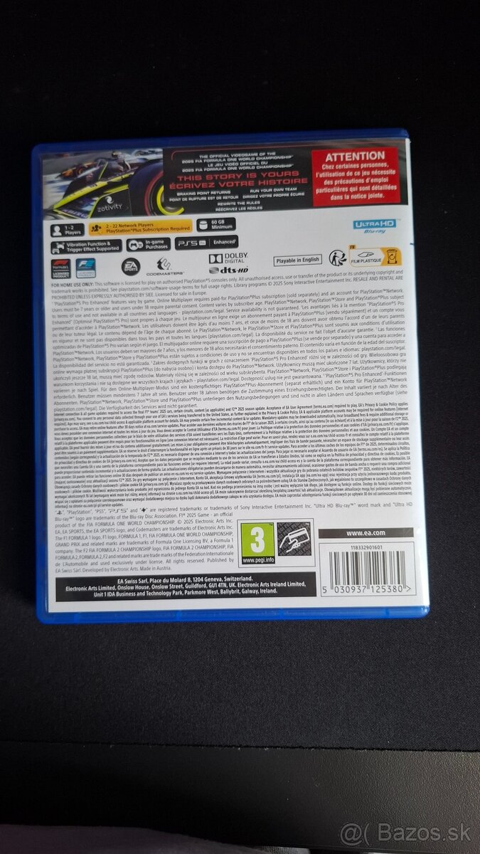 F1 2025 PS5 - 2
