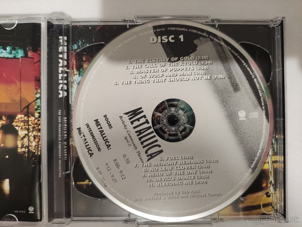 CD - METALLICA / S&M - 2