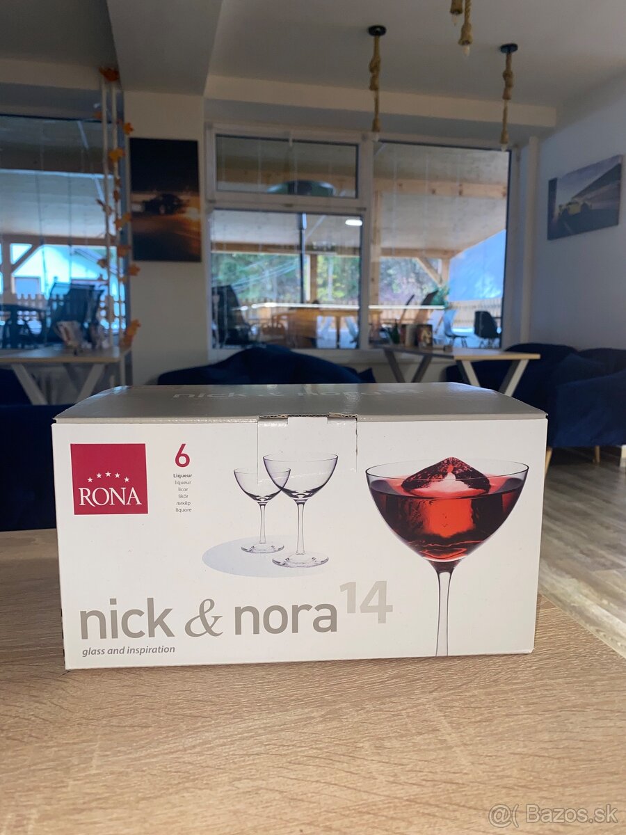 Martini poháre RONA - likér - 2