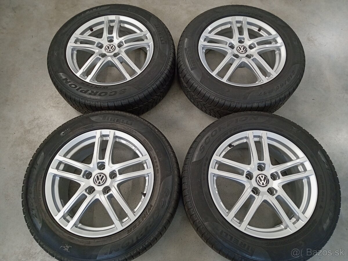 Zimne ALU 5x112 R17 7,5J ET38 DEZENT VOLKSWAGEN TIGUAN - 2
