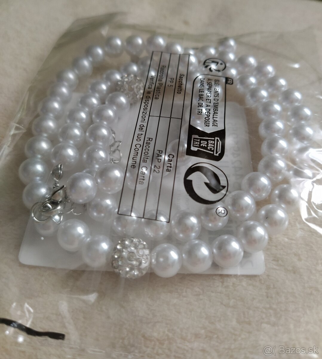 NOVÝ set perlovéj bižutérie (osobný odber) - 2