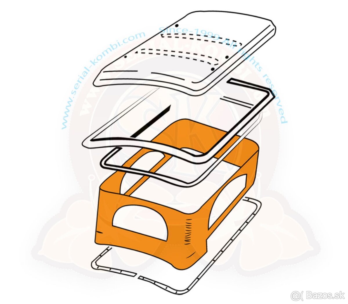 Na Vw t2 vysúvaciu strechu (hríbik) - 2