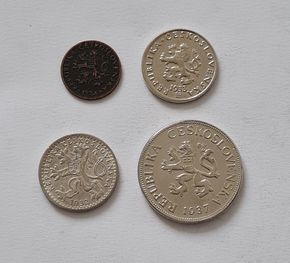 Repliky mincí Československo a Slovensko a RU - 2