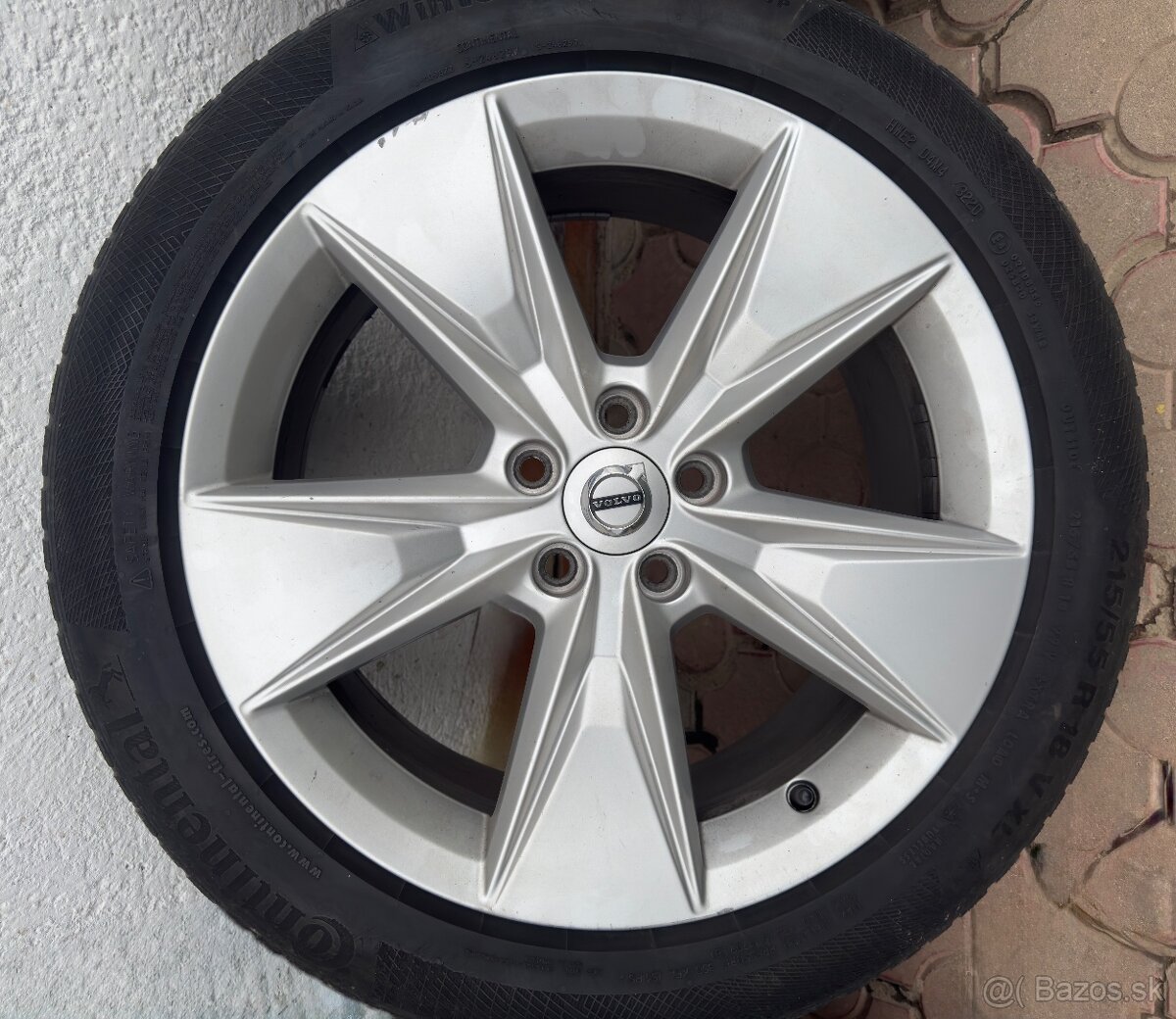 Elektróny + zimné pneu Volvo - 2