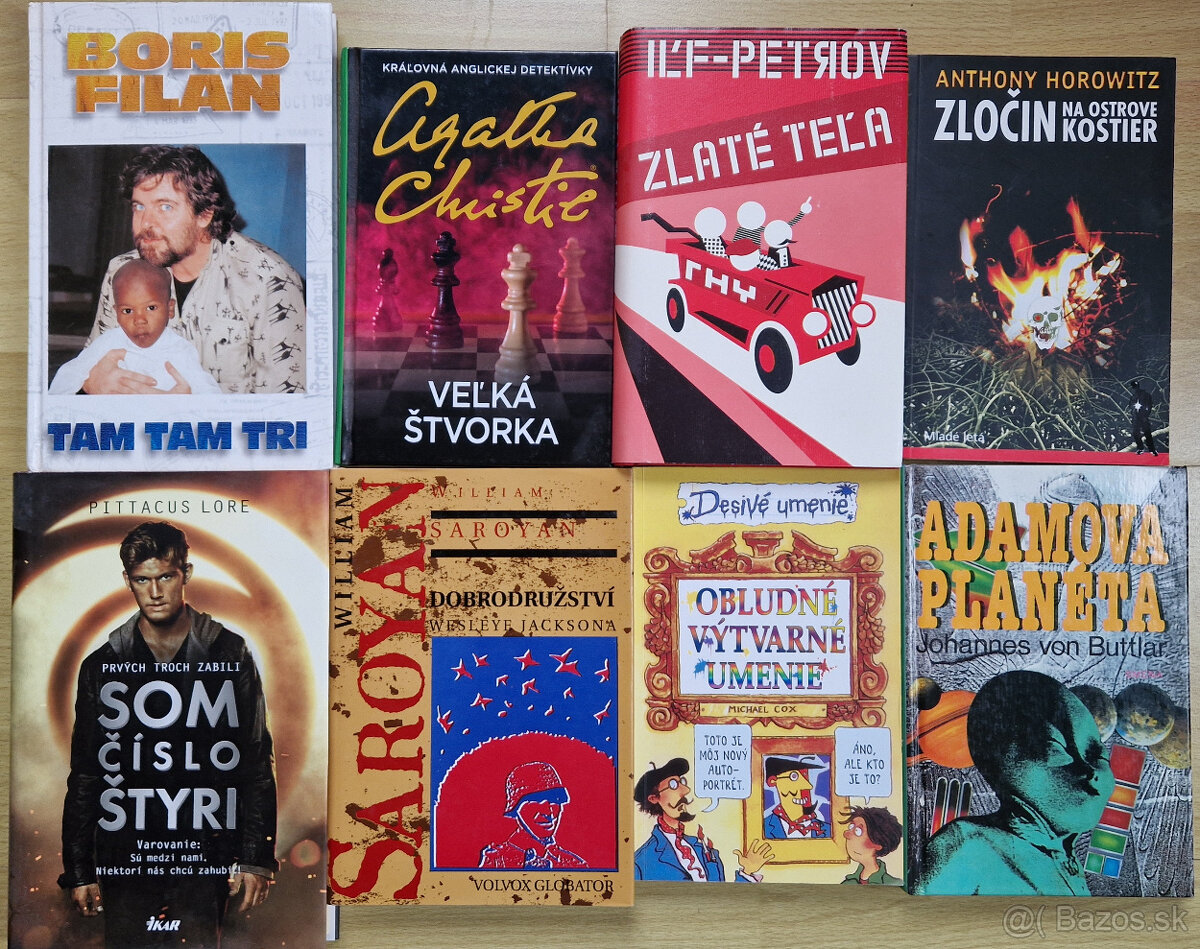 Predám rôzne knihy po 3 € - 2