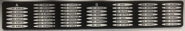 Sada o'krúžkov okrúžkov tesneni CATERPILLAR - 2