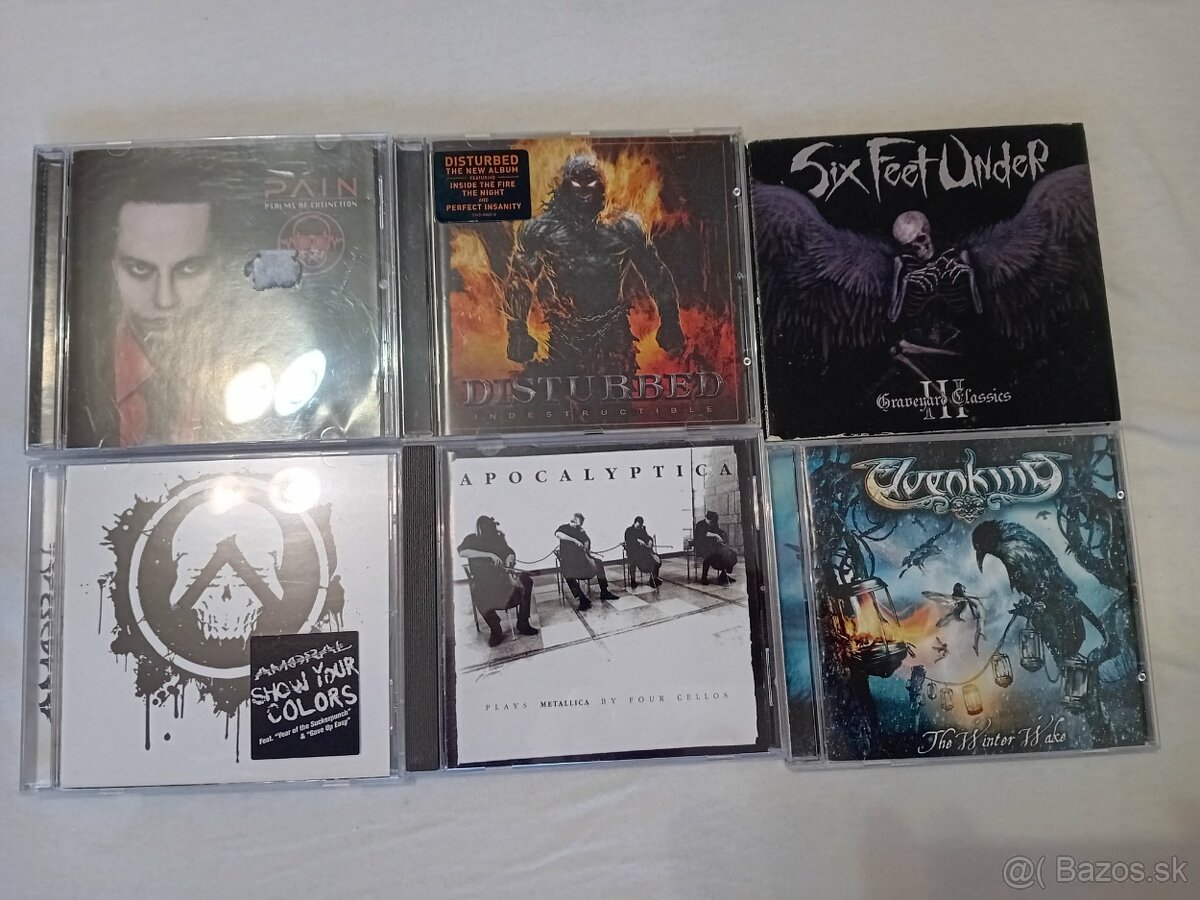 Predam metalove CD (zoznam v inzerate) - 2