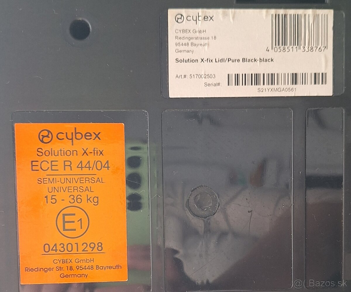 Autisedačka Cybex 15-36 kg - 2