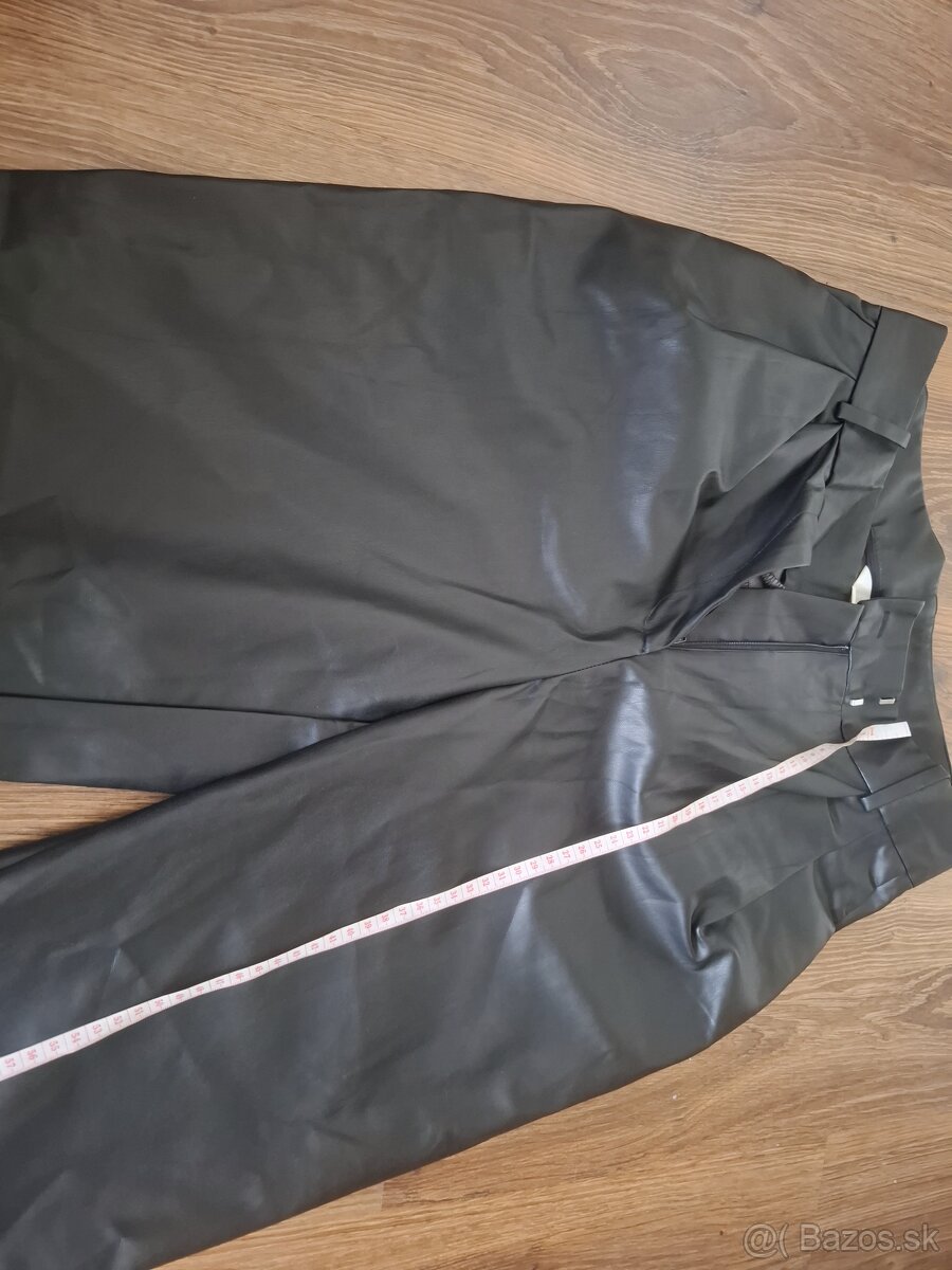 Kožene nohavice dámske H&M - 2