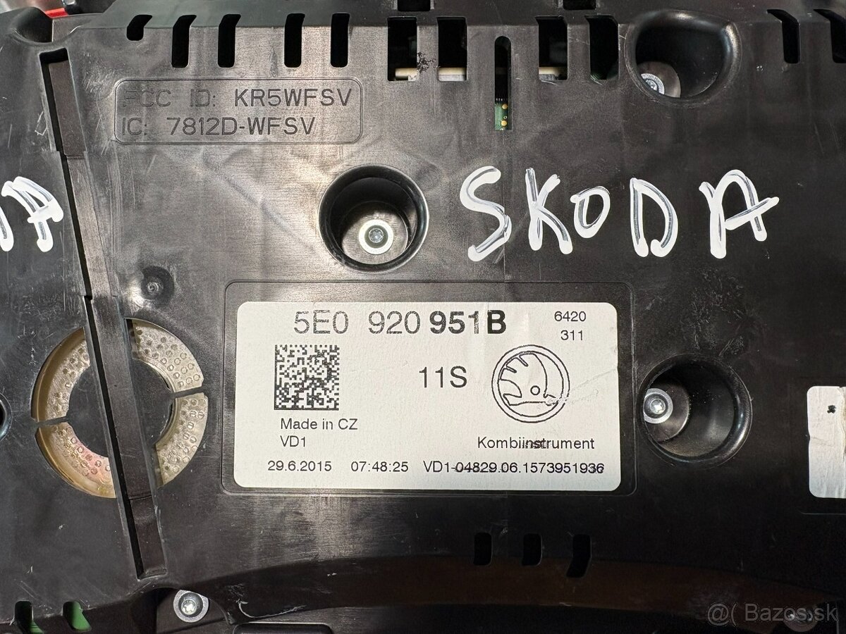 Skoda Octavia3, set ecu, bcm, gw, tacho... - 2