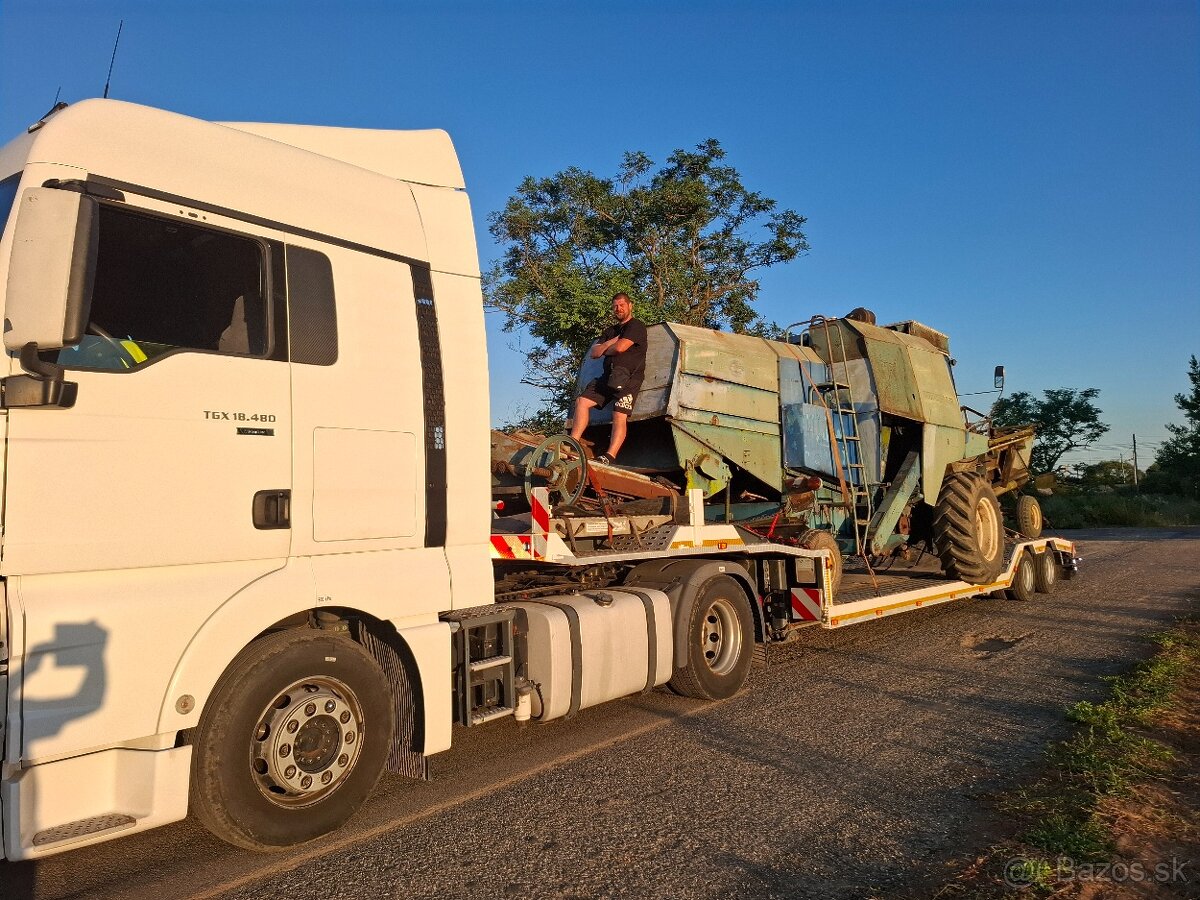 Odťahová služba- preprava strojov - 2