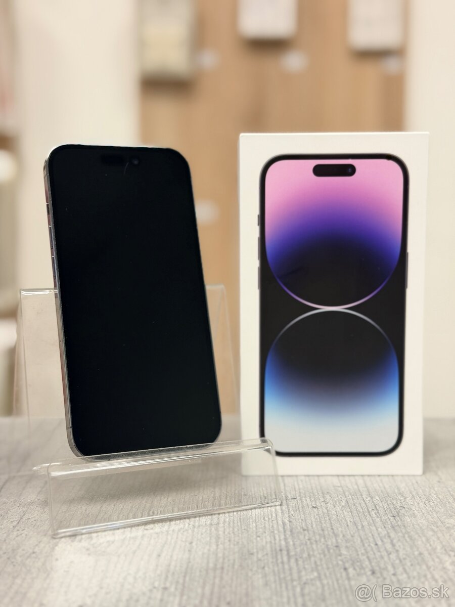 100% BATÉRIA - Apple iPhone 14 Pro 256GB Deep Purple - 2